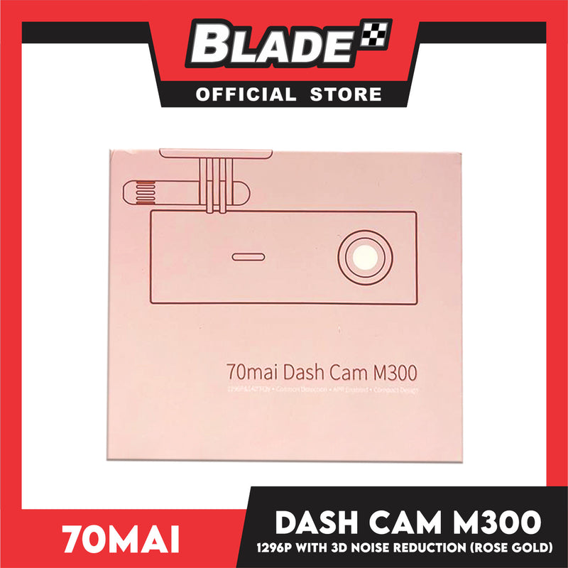 70mai Dash Cam M300 (Rose Gold)