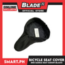 Memory Foam Bicycle Seat Cover, Bike Saddle Seat Cushion 28cm x 18cm (Black)