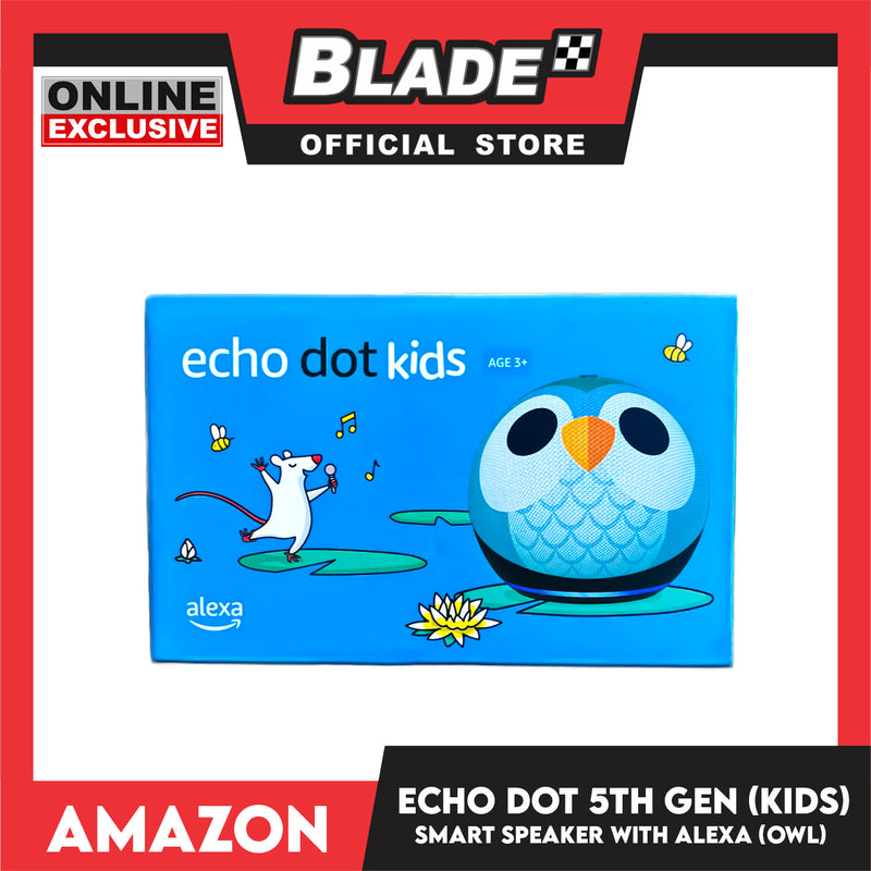 Echo Dot (5th Gen) Kids Edition I Owl
