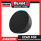 Amazon Echo Pop Full Sound Compact Smart Speaker with Alexa (Charcoal)