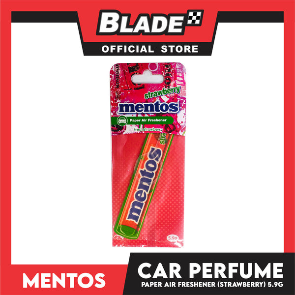 Mentos Paper Air Freshener, Car Perfume 85g (Strawberry)