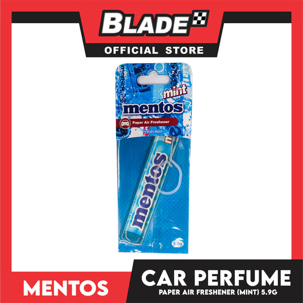 Mentos Paper Air Freshener, Car Perfume 5.9g (Mint)