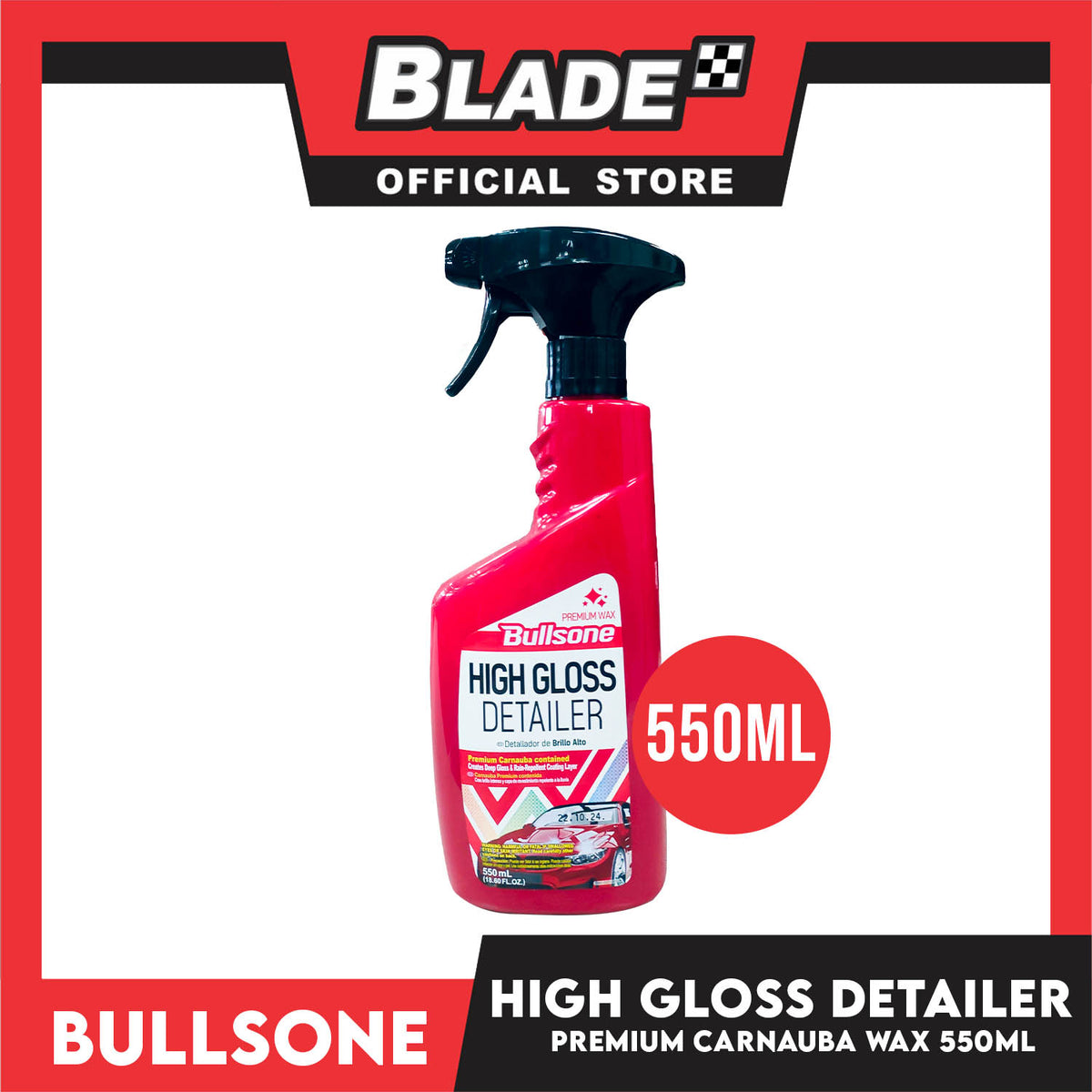 Bullsone First Class High Gloss Detailer 550ml Premium Wax