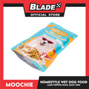 Moochie Dog Wet Food for Adult 120g (Homestyle with Lamb Topping Pasta)