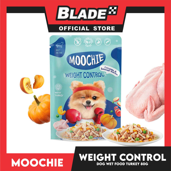Moochie Weight Control Adult Dog Wet Food (Turkey) 85g