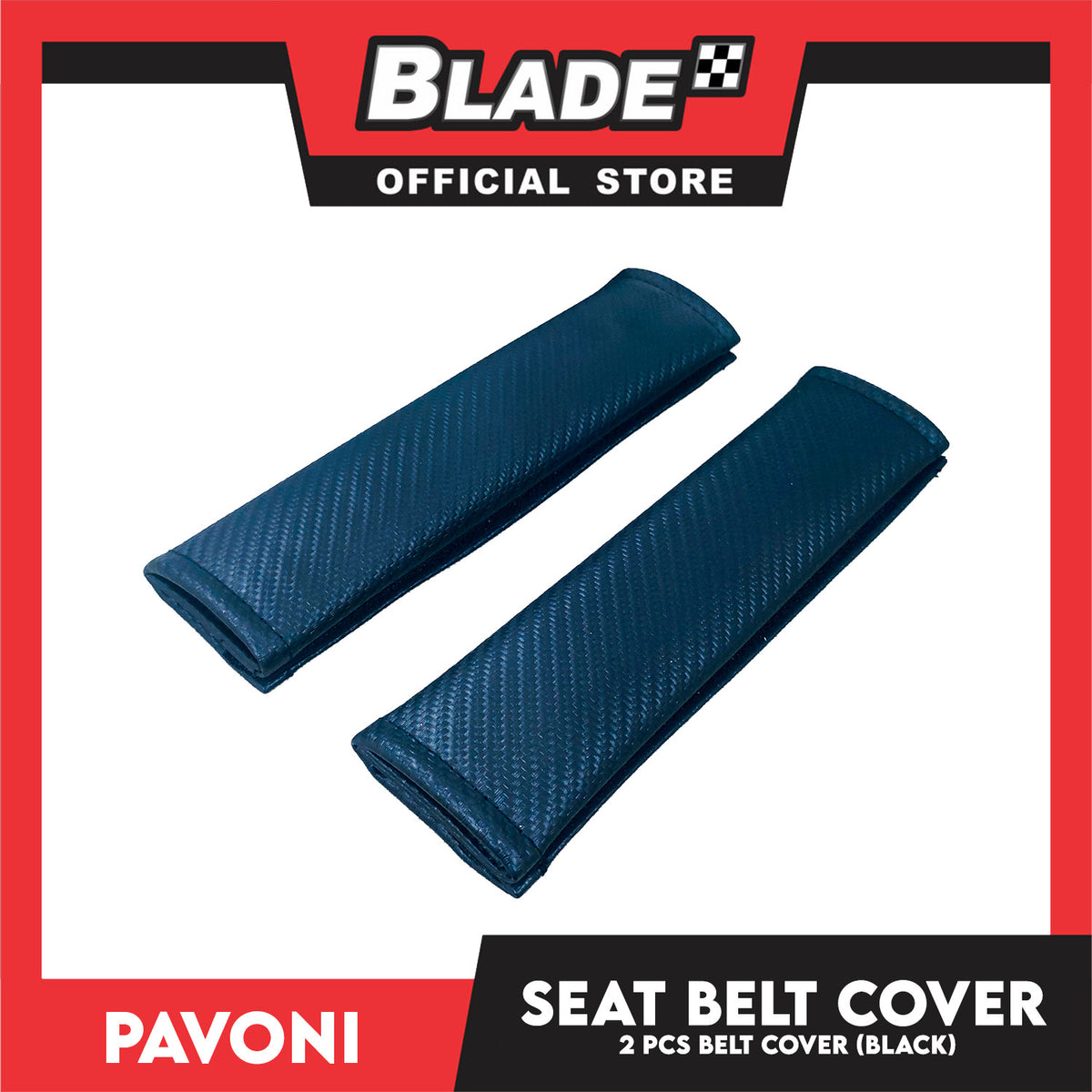 Pavoni Car Seatbelt Cover (2pcs) 235 x 60mm