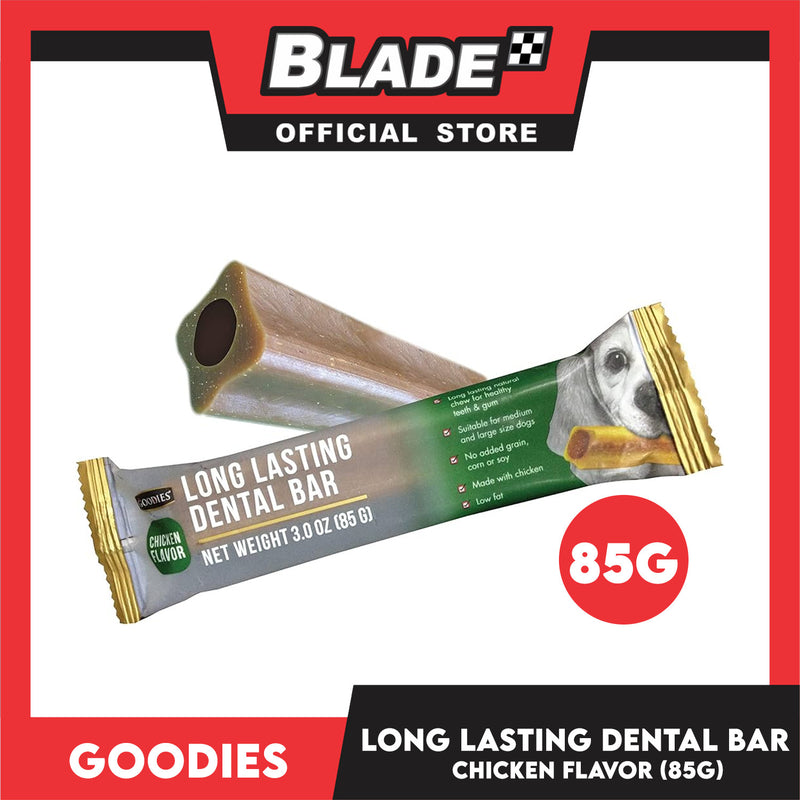 Goodies Long Lasting Dental Bar Dog Treats (Chicken Flavor) 85g