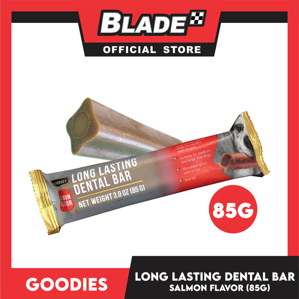 Goodies Long Lasting Dental Bar Dog Treats (Salmon Flavor) 85g