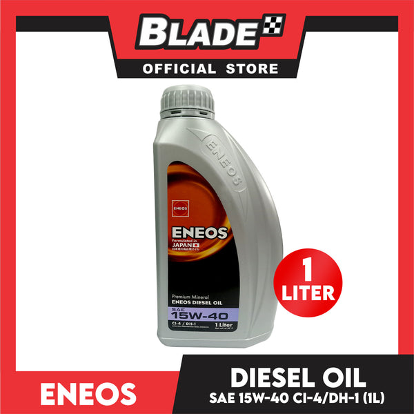 Eneos Premium Mineral Diesel Oil SAE 15W-40 CI-4/DH-1 1L – blade.ph