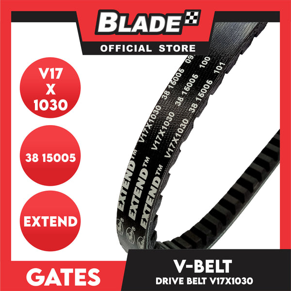 Gates Automotive Drive V-Belt Extend V17X1030 For Chevrolet and Isuzu