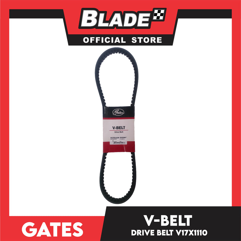 Gates Automotive Drive V-Belt Extend V17X1110 For Hyundai, Mitsubishi, and Toyota