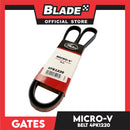 Gates Automotive Micro-V Fan Belt 4PK1220 For Toyota