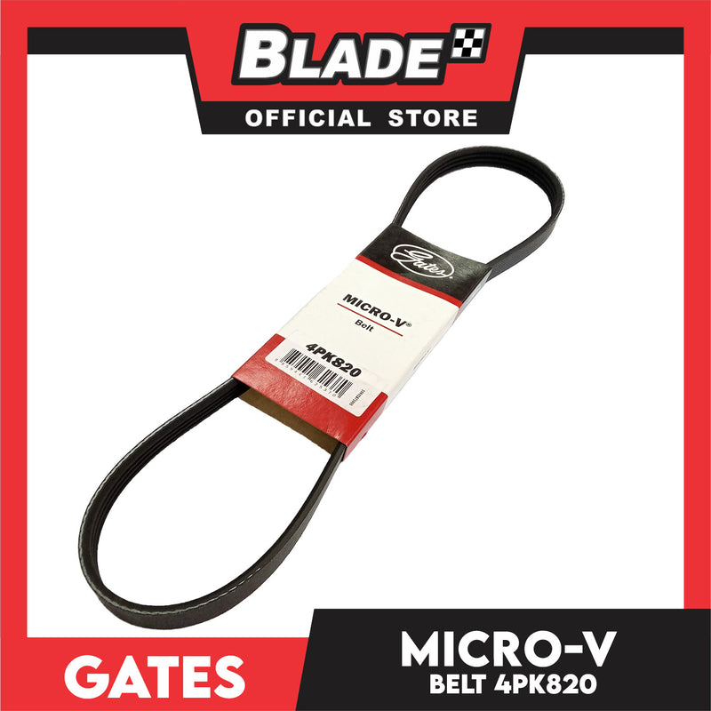 Gates Automotive Micro-V Belt 4PK820 For Honda