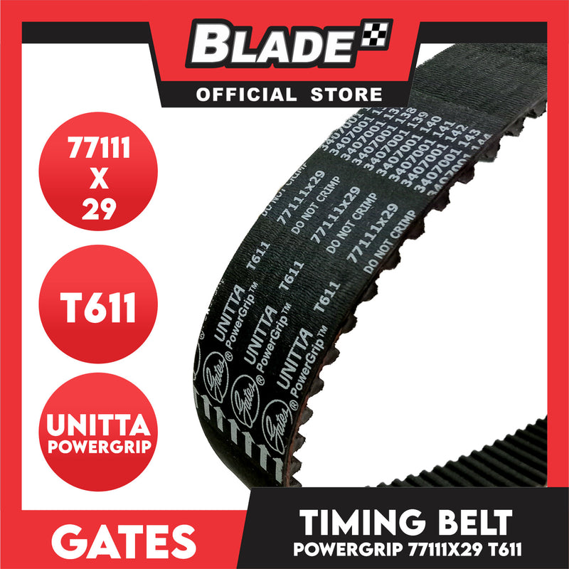 Gates Automotive PowerGrip Timing Belt T611 For Mitsubishi