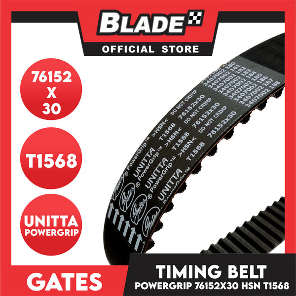 Gates Automotive PowerGrip Timing Belt T1568 For Hyundai and KIA