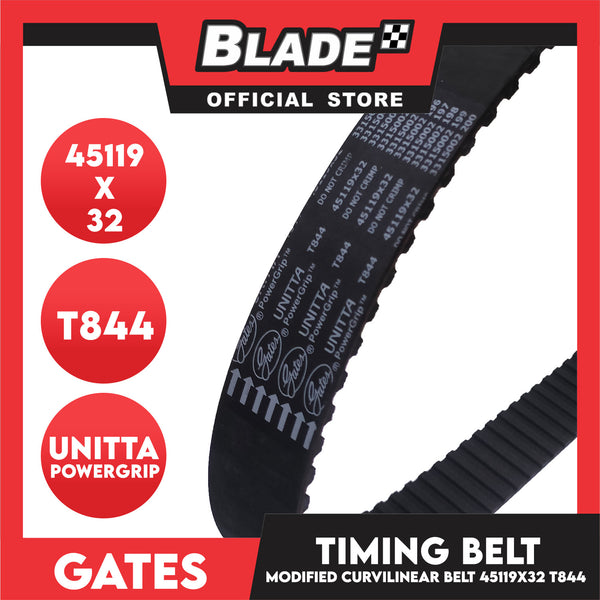 Gates Unitta PowerGrip Timing Belt T844 45119 x 32mm 1pc for Trooper