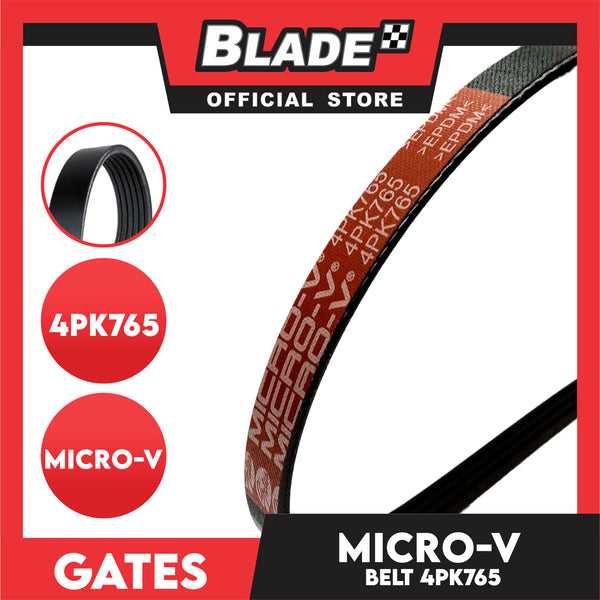 Gates Automotive Micro-V Belt 4PK765 For Honda and Suzuki