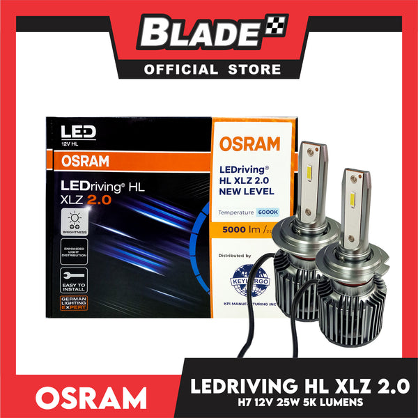 Osram LEDriving Headlight XLZ 2.0 5000lm 6000k 12V 25W H7 D5210CW PX26d