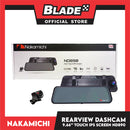 Nakamichi Digital Video Recording (DVR) Front and Rear Dashcam 9.66'' Touch IPS Screen ND890