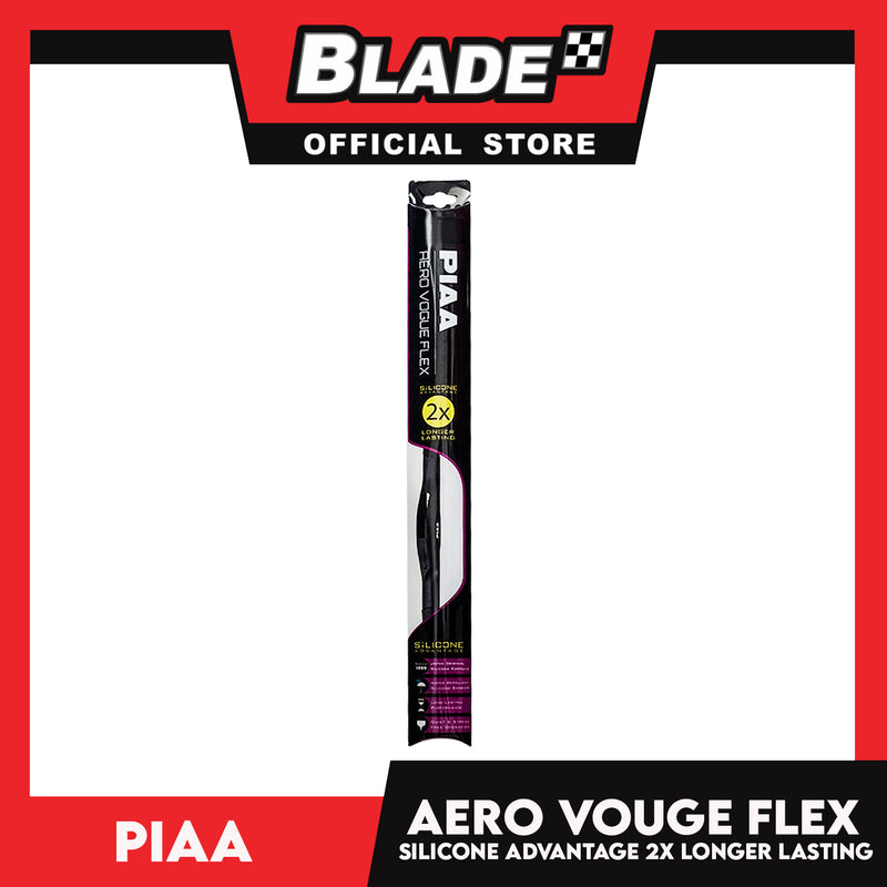 Piaa Wiper Blade Aero Vogue Flex Silicone Advantage 2x Longer Lasting Performance (16'')