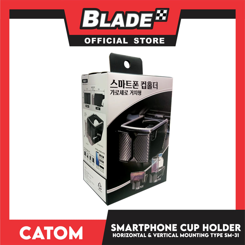Catom Smartphone Cup Holder Horizontal and Vertical Mounting Type SM-31