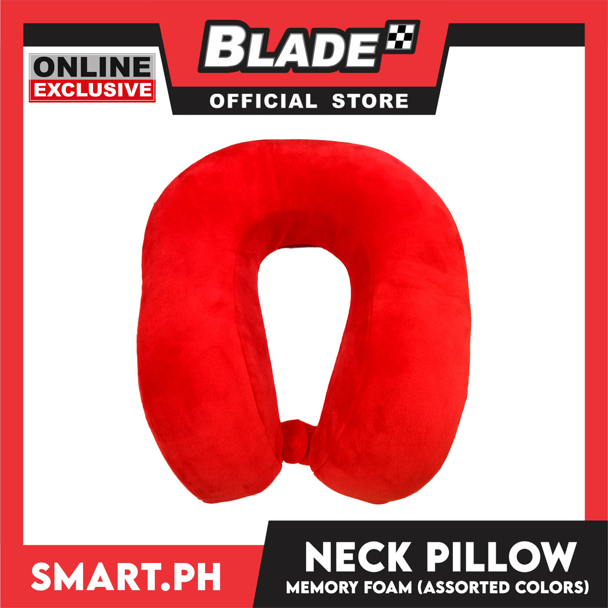 Gifts Neck Pillow Memory Foam (Assorted Designs and Colors)