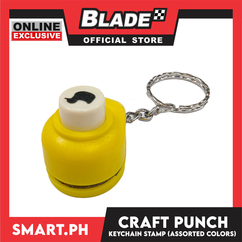 Gifts Craft Punch Keychain Stamp (Assorted Designs and Colors) – blade.ph