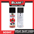 Bosny Spray Paint Hi-Temp No.0200 (Flat Black) 400cc