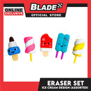 Gifts Pencil Eraser, Ice Cream Designs XGD-714  (Assorted Designs and Colors)