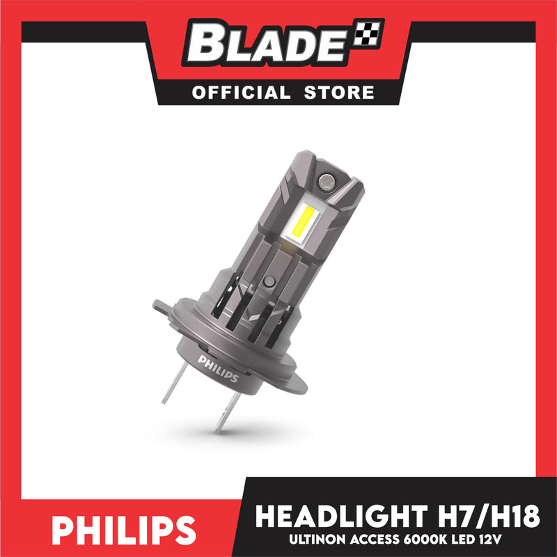 Philips Led-HL H7/H18 Ultinon Acces LUM11972U2500X2 Car Headlights Bulb