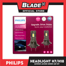 Philips Led-HL H7/H18 Ultinon Acces LUM11972U2500X2 Car Headlights Bulb