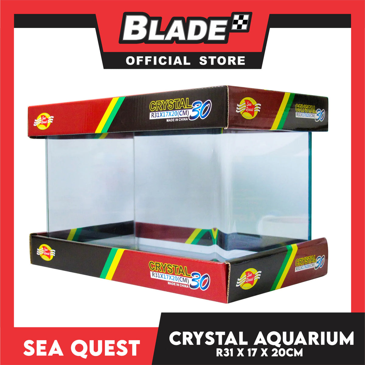 Sea Quest Aquarium Crystal 31