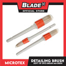 Microtex Soft Tip Detailing Brush Set of 3pcs MA-DB101
