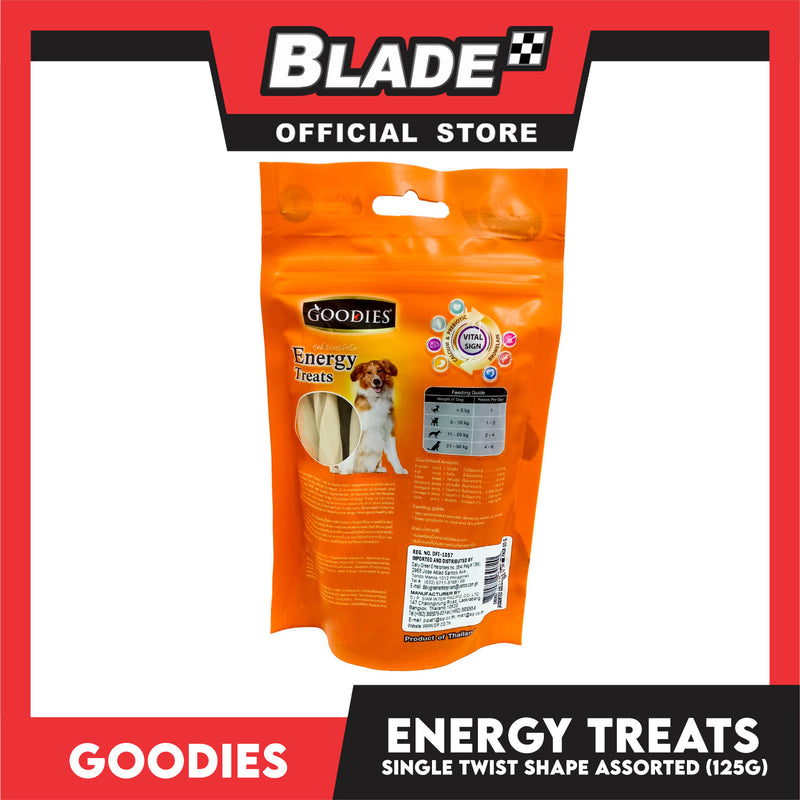 Goodies Dog Energy Treats (Single Twist) 125g