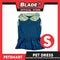Pet Dress Blue with Flower Collar and Green Button Design DG-CTN185S (Small)