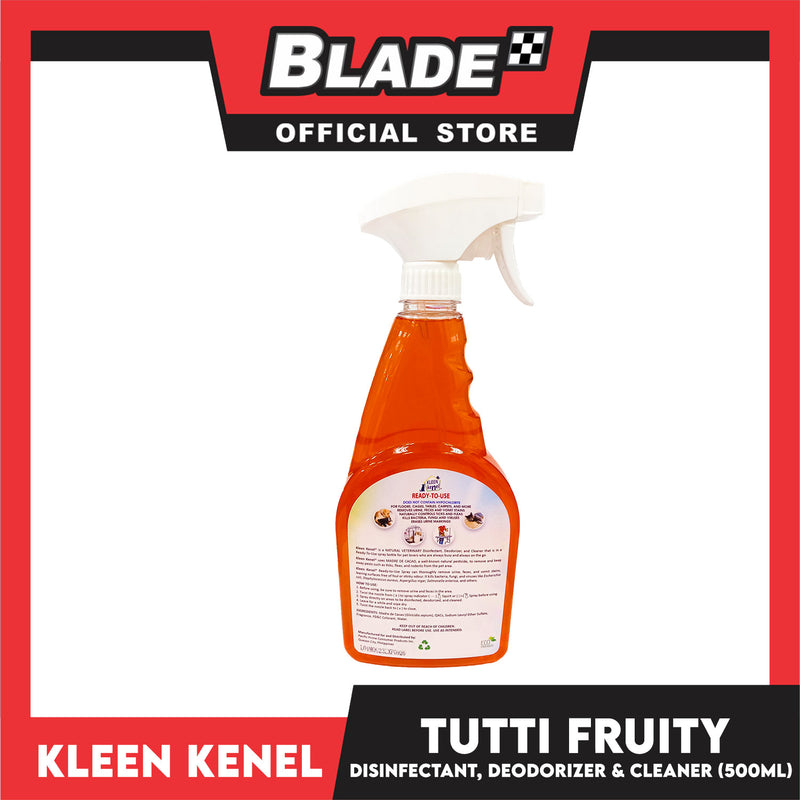 Kleen Kenel Tutti Fruity Veterinary Spray Pet Disinfectant 500ml