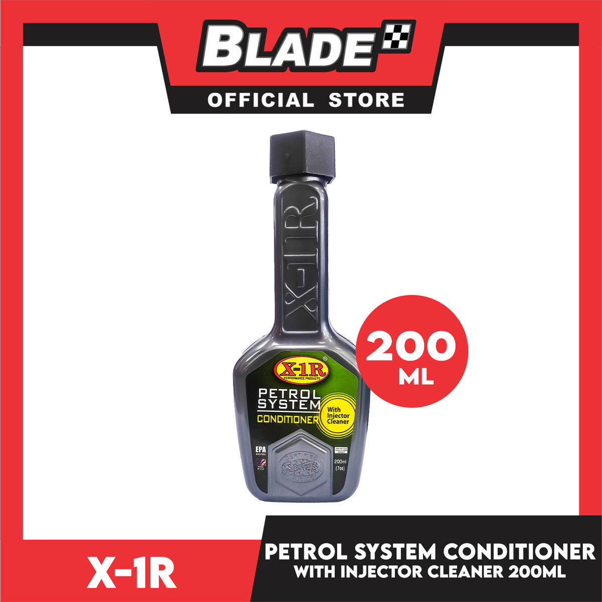 X-1R Petrol System Conditioner With Injector Cleaner 200ml 7oz
