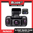 Papago Car DVR G620 4 Way Camera Full HD