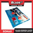 Sonax Glass Window Cleaning Cloth +  Dry Cloth