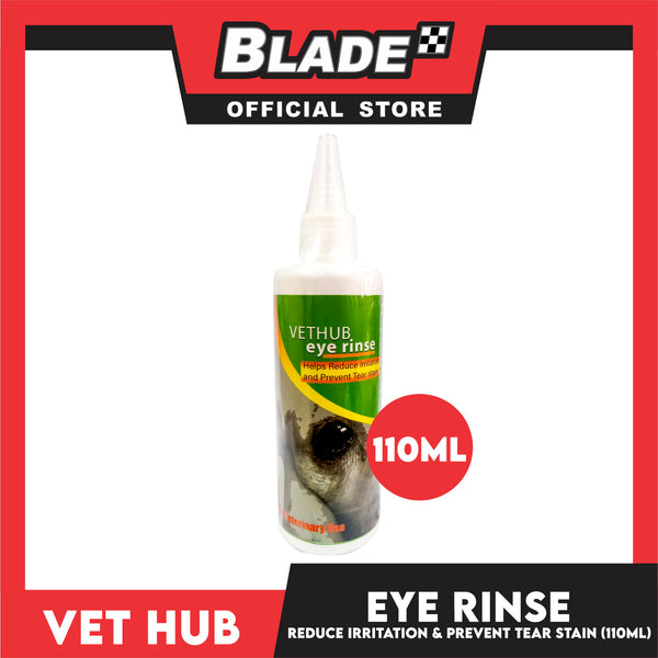 Vethub Eye Rinse 110ml Helps Reduce Irritation and Prevent Tear Stain