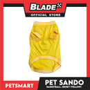 Pet Sando Basketball Jersey Yellow (Extra large)