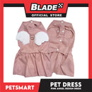 Pet Dress Pink Angel Design (Large) Pet Clothes