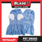 Pet Dress Blue Angel Design (Large) Pet Clothes