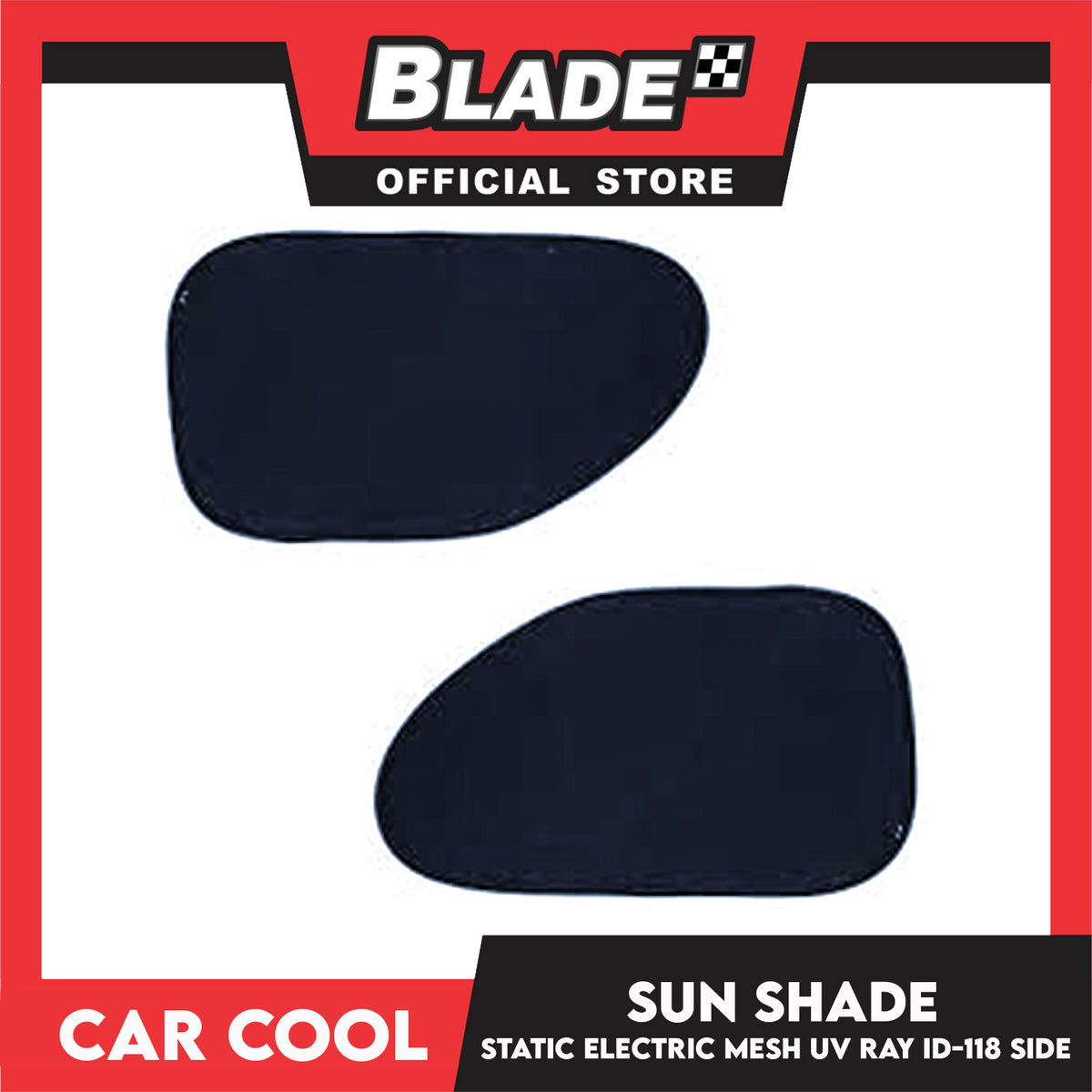 Car Cool Static Electric Sun Shade Mesh UV Ray ID-118 Side